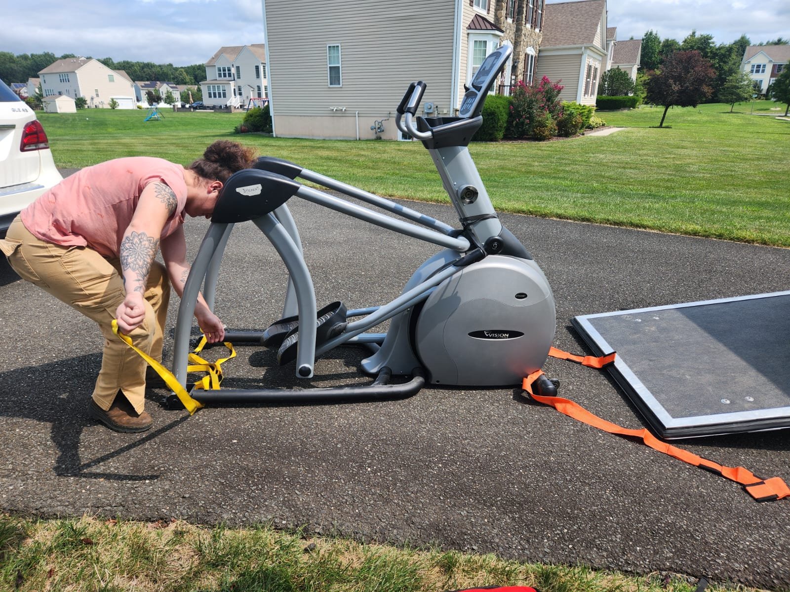 how to move an elliptical exercise machine Butch Services